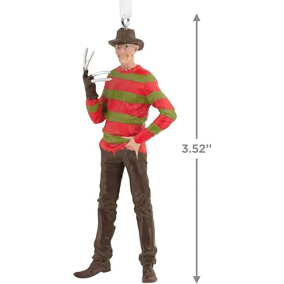 Freddy Krueger Christmas Tree Ornament Hallmark A Nightmare on Elm Street - Picture 4 of 5
